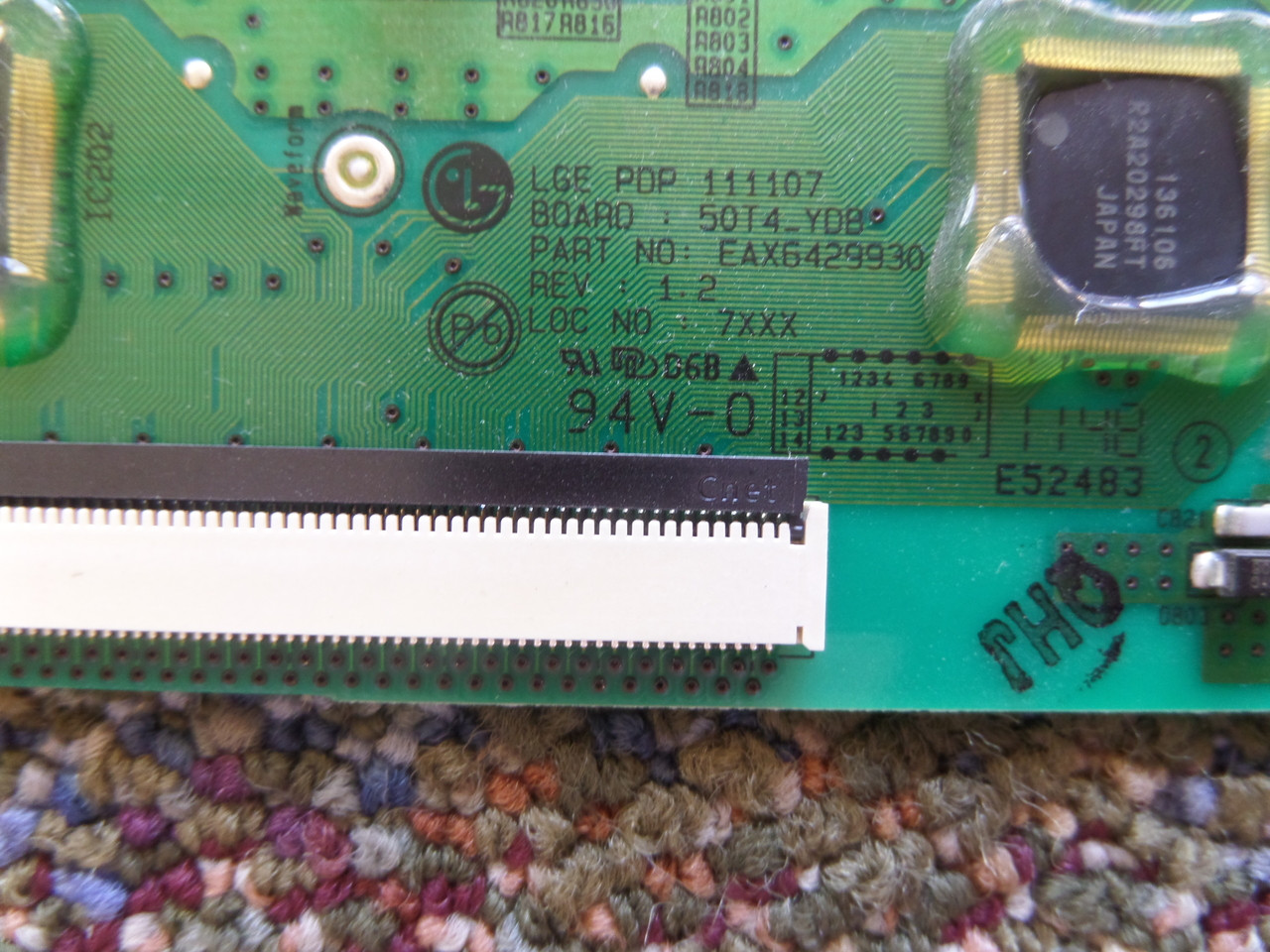 EBR73748801 LG YDRVBT Board