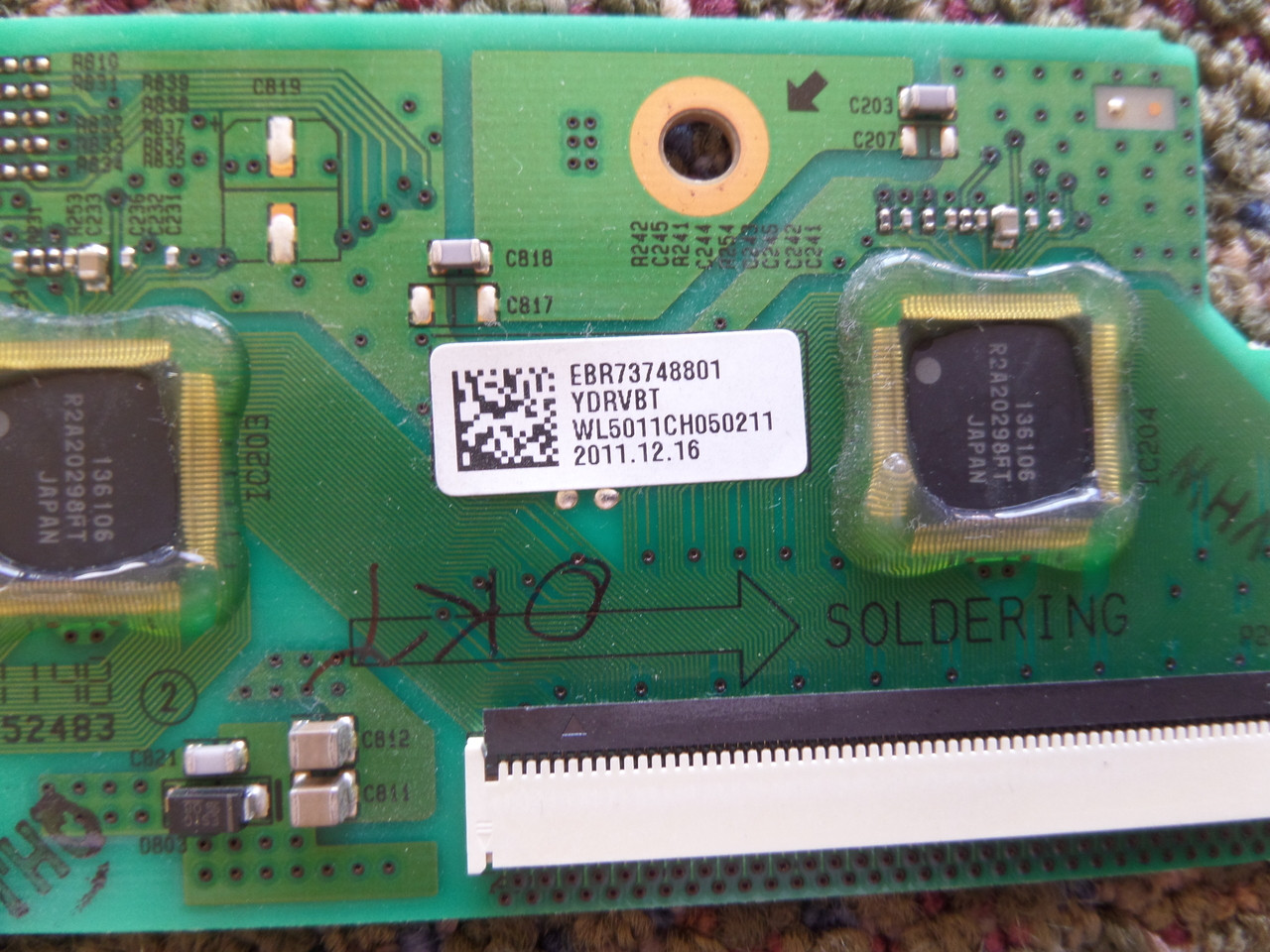 EBR73748801 LG YDRVBT Board