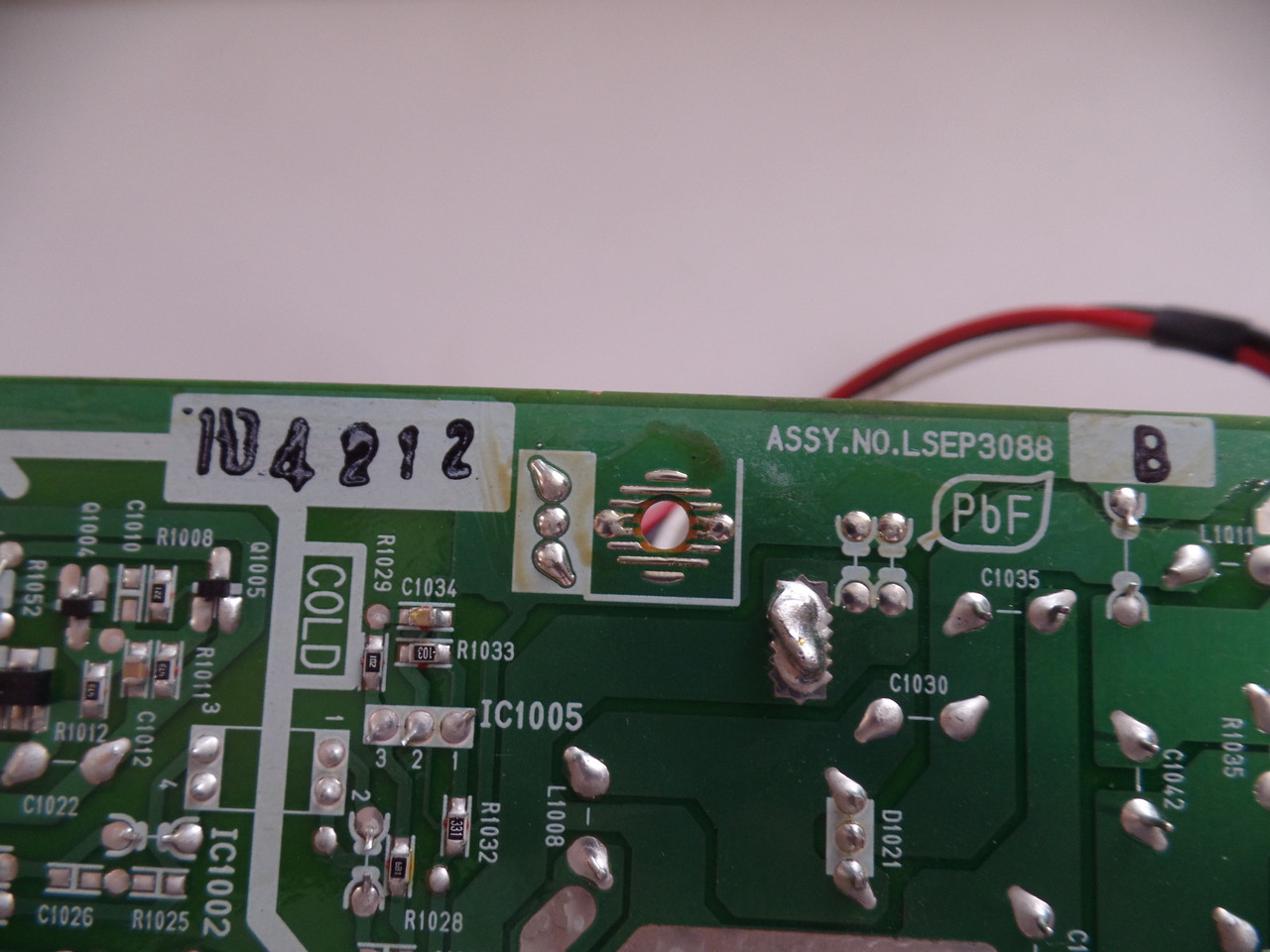 LSEP3088B, ASSY.NO.LSEP3088B Panasonic Power Supply 