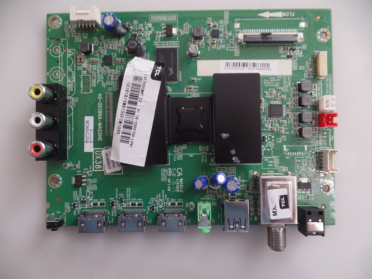 CARTE MÈRE TCL 40 40FS3750 UNITÉ DE CARTE VIDÉO