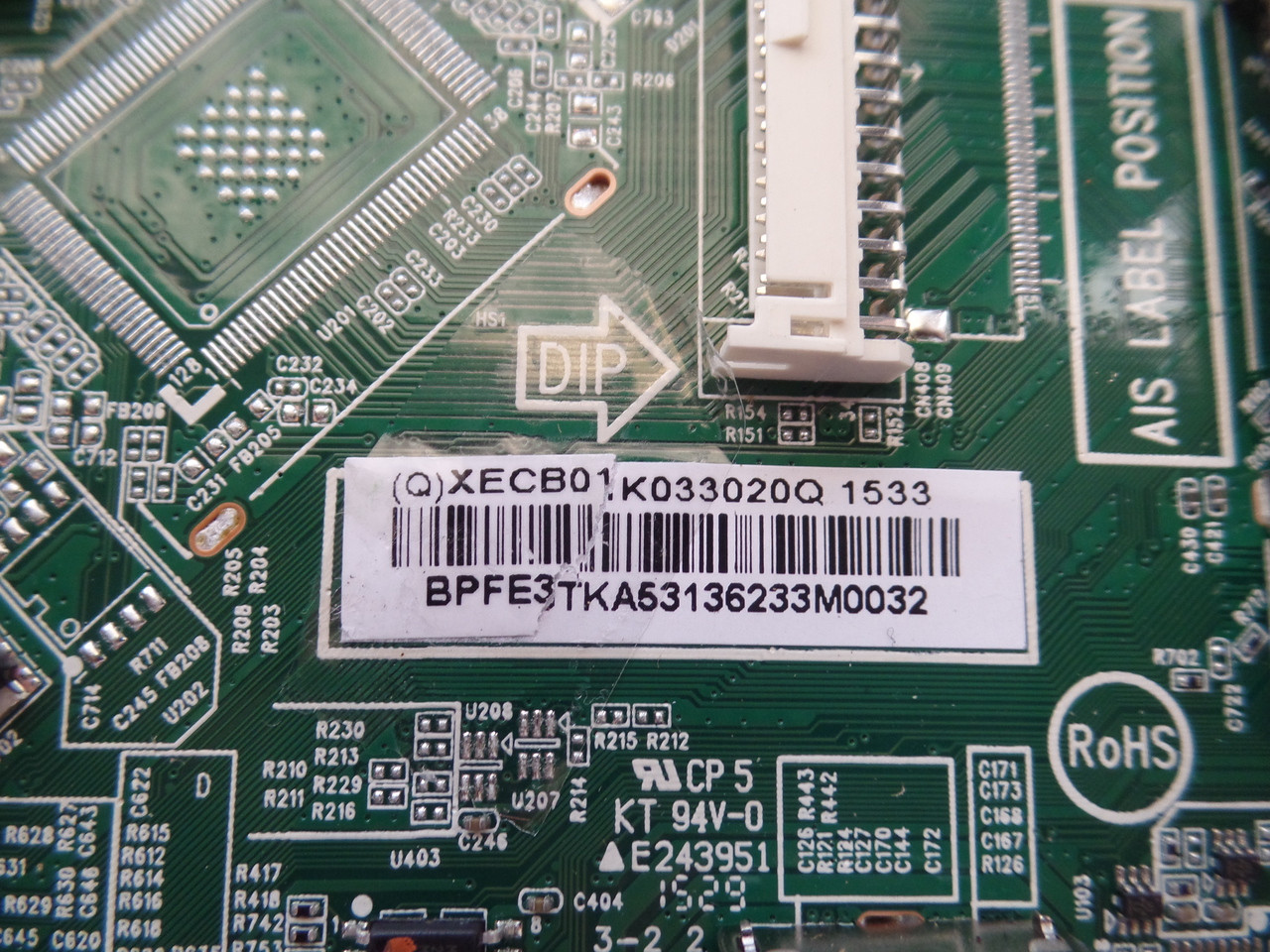 756TXECB01K0330 NEC Main Board for E585