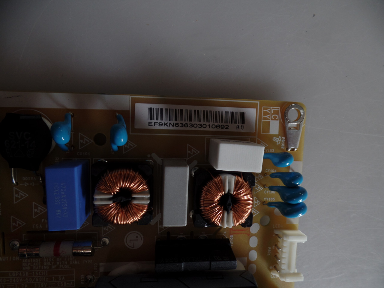 EAY63630301 RCA Power Supply