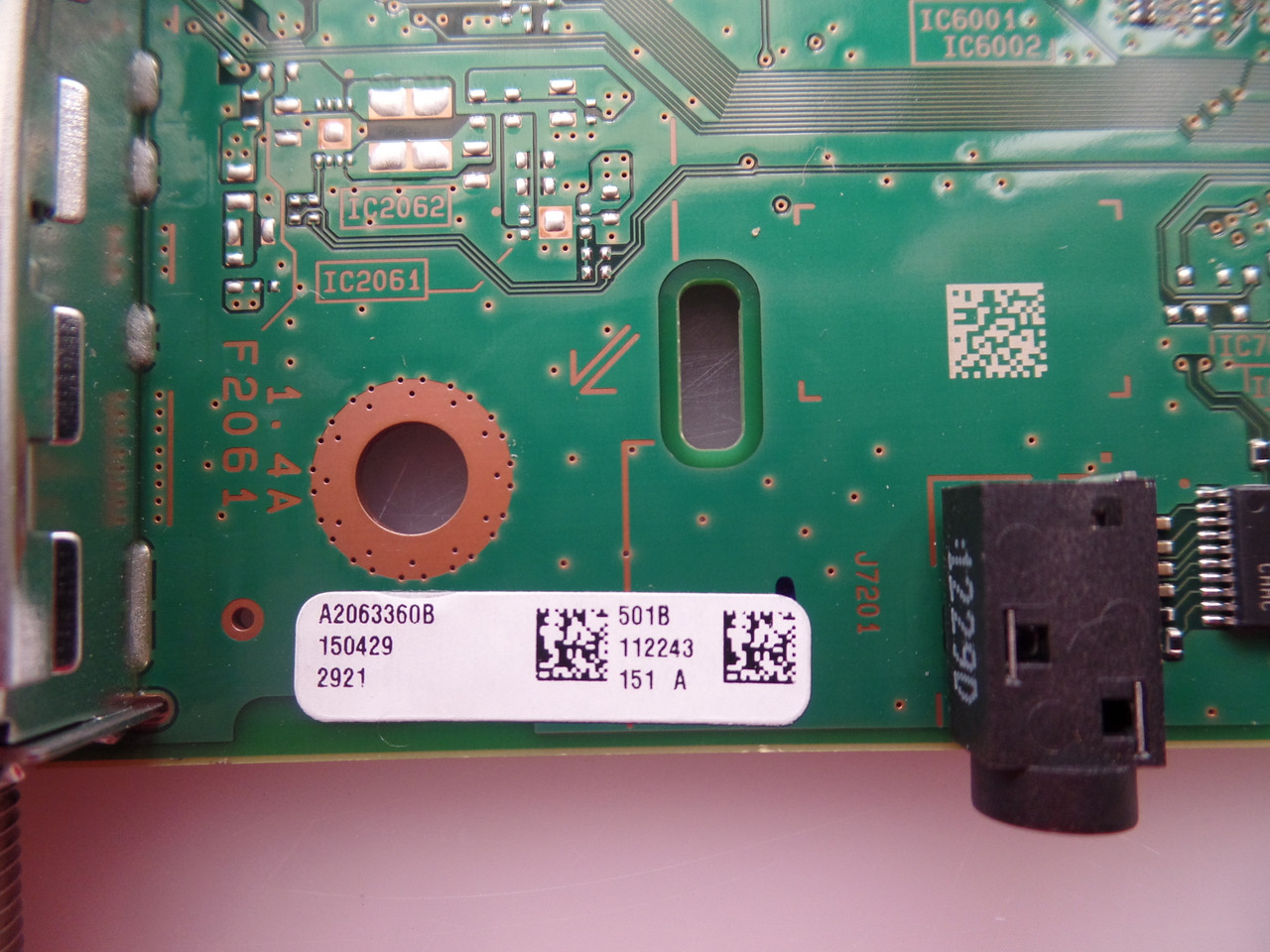 A2063360B SONY TUSA BOARD