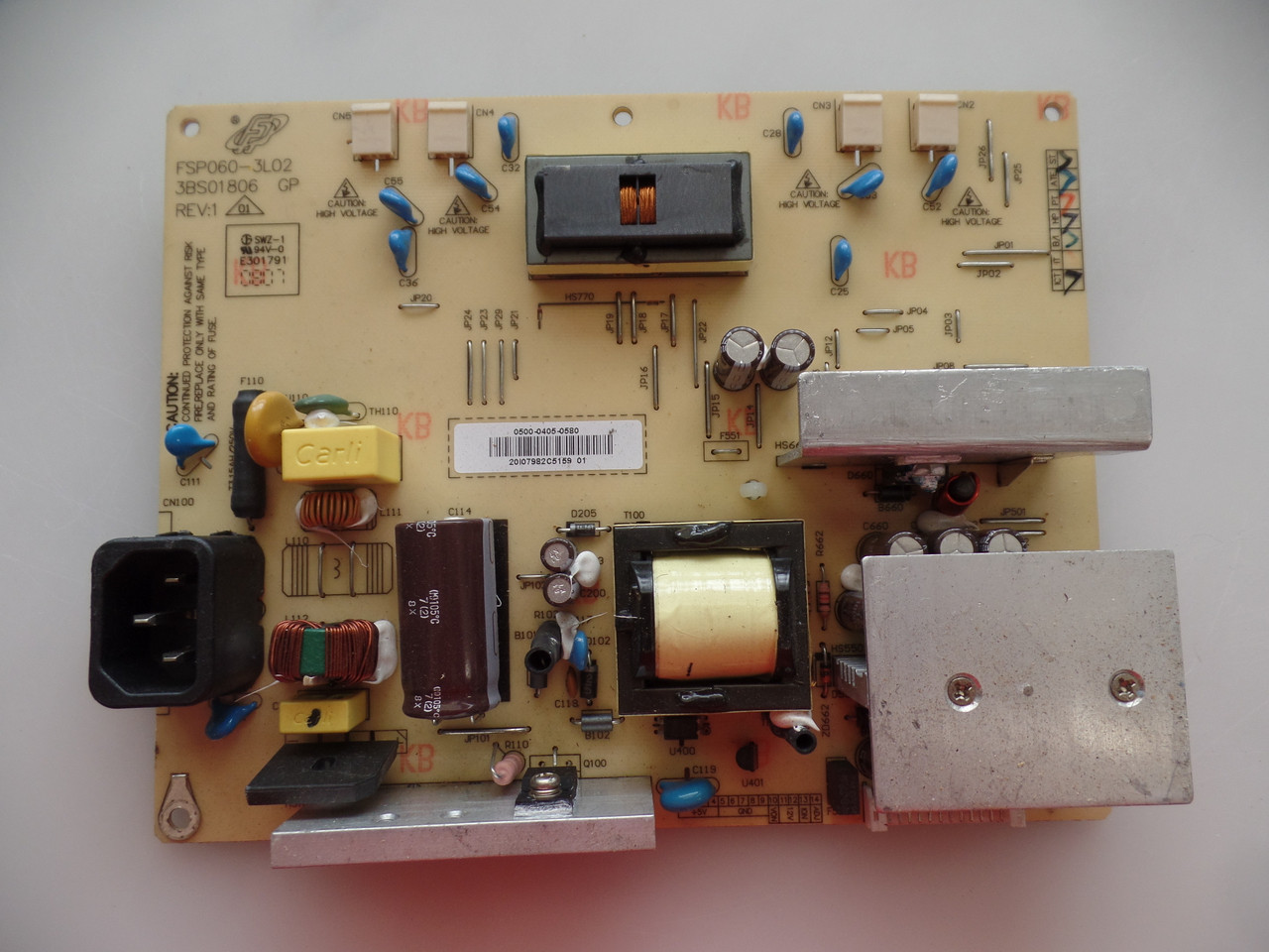 0500-0405-0580 Vizio Power Supply / Backlight Inverter