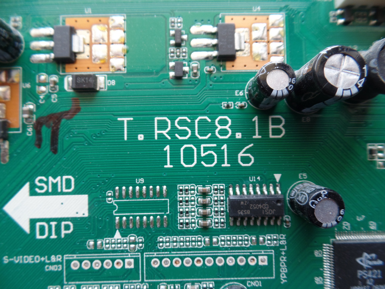 1B1K2825, T.RSC8.1B 10516 Sceptre Main Board for X405BV-FHD