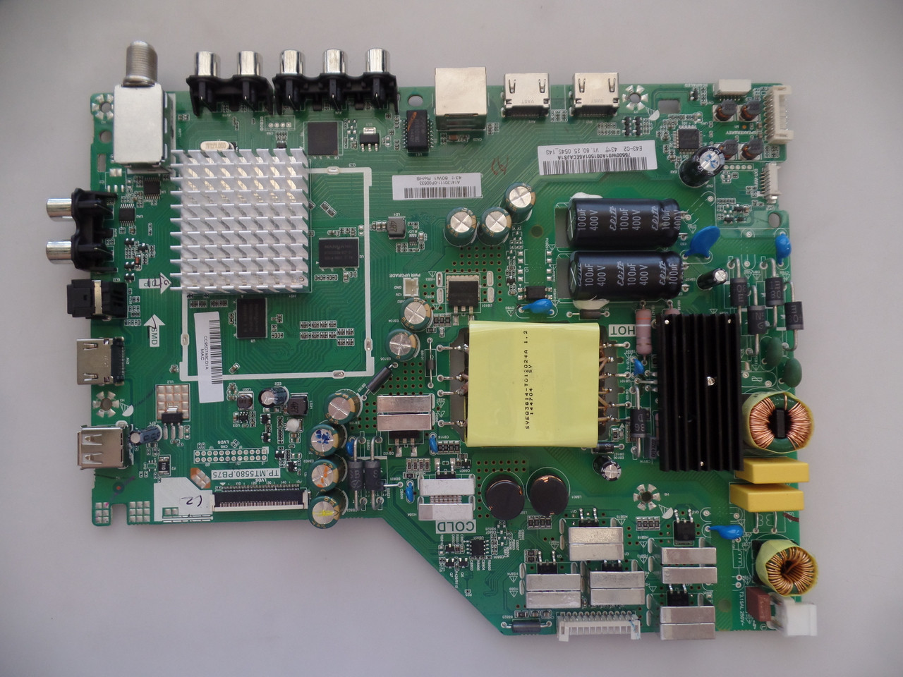 791.00W10.A001 Vizio Main Board / Power Supply for E43-C2 (LWZ2SEAR / LWZJSEAR Serial)