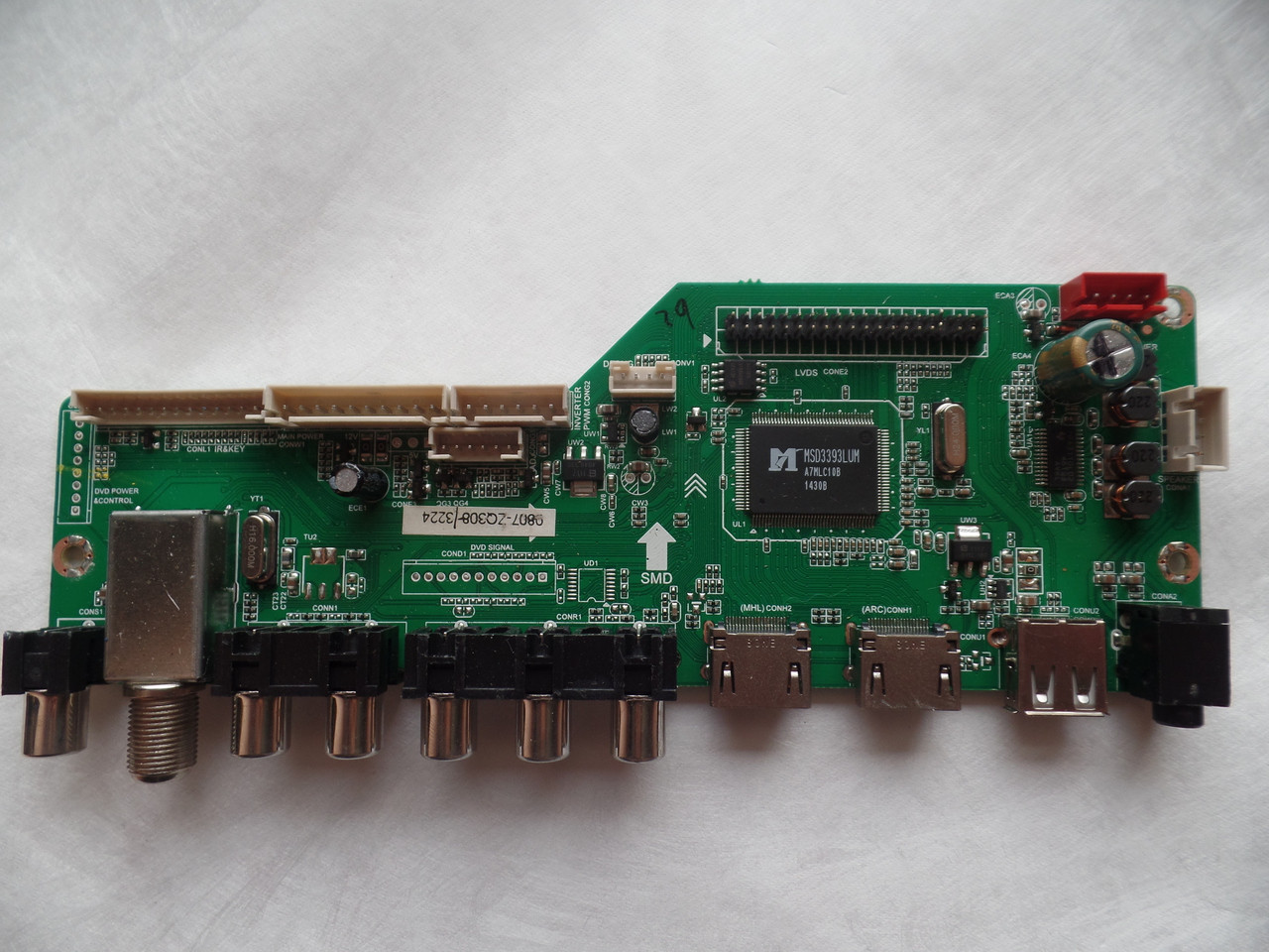 55120RE01M3393LNA35-C2 RCA Main Board for LED55G55R120Q (C2 version--see note)