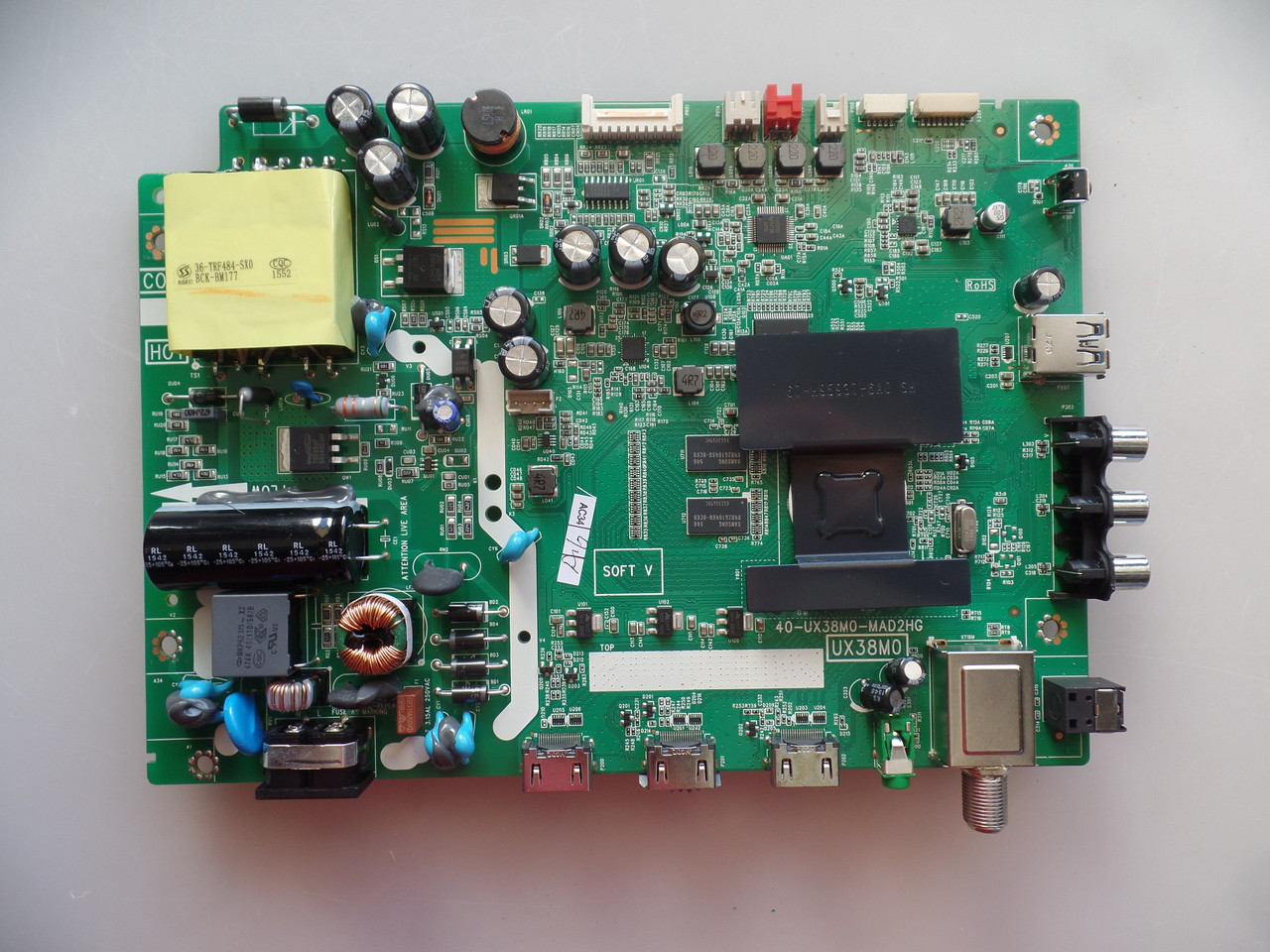 Main Board/Power Supply for TCL 40FS3800 (Version 40FS3800TCAA)