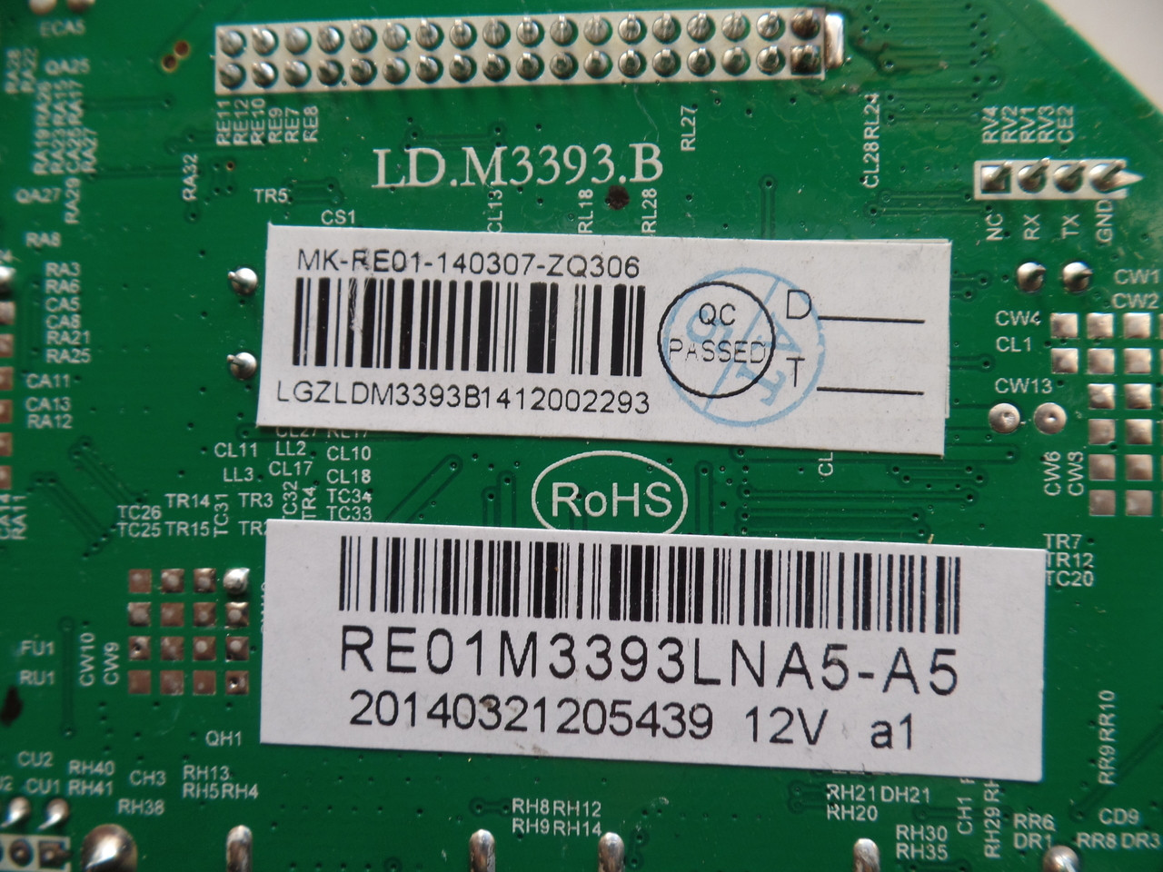 RE01M3393LNA5-A5 Main Board for RCA LED32B30RQ