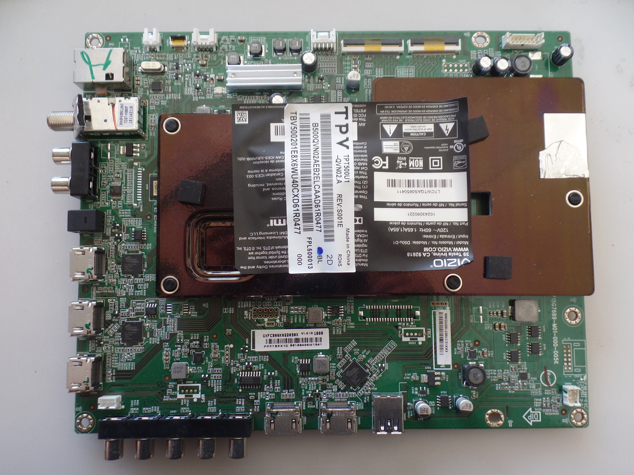 756TXFCB0QK022 Main Board for Vizio D50u-D1