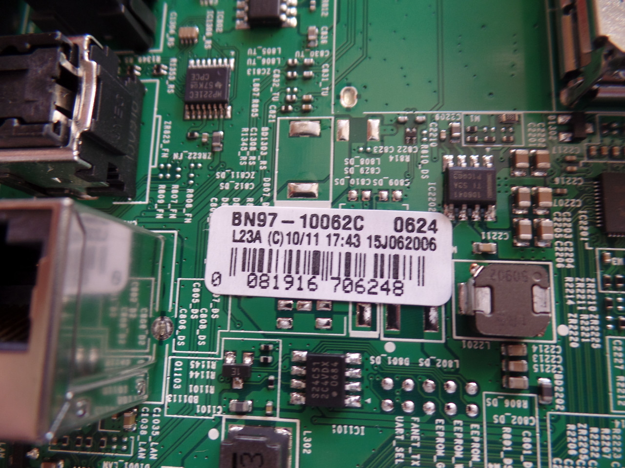 BN94-10519R Main Board for Samsung UN50JU6500FXZA (Version IH02)