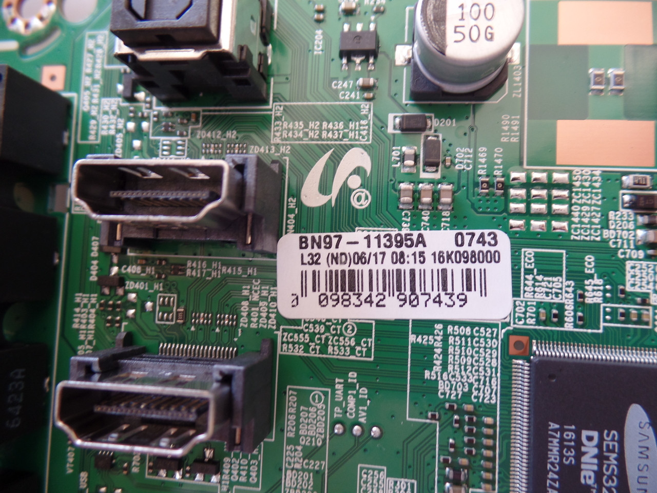 BN94-11126A Main Board Unit for Samsung UN32J4000AF