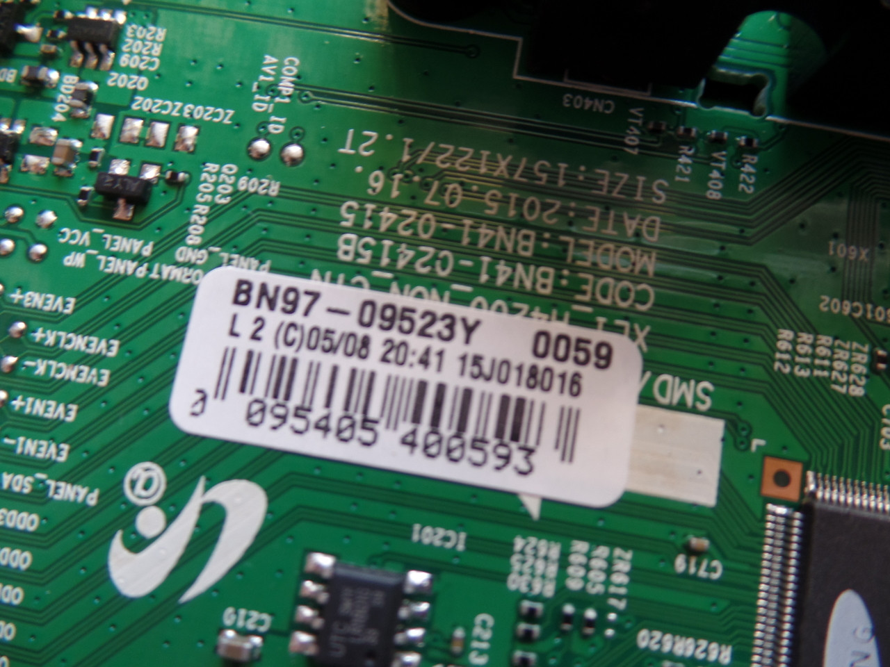 BN94-10488L Main Board for Samsung UN43J5000AFXZA