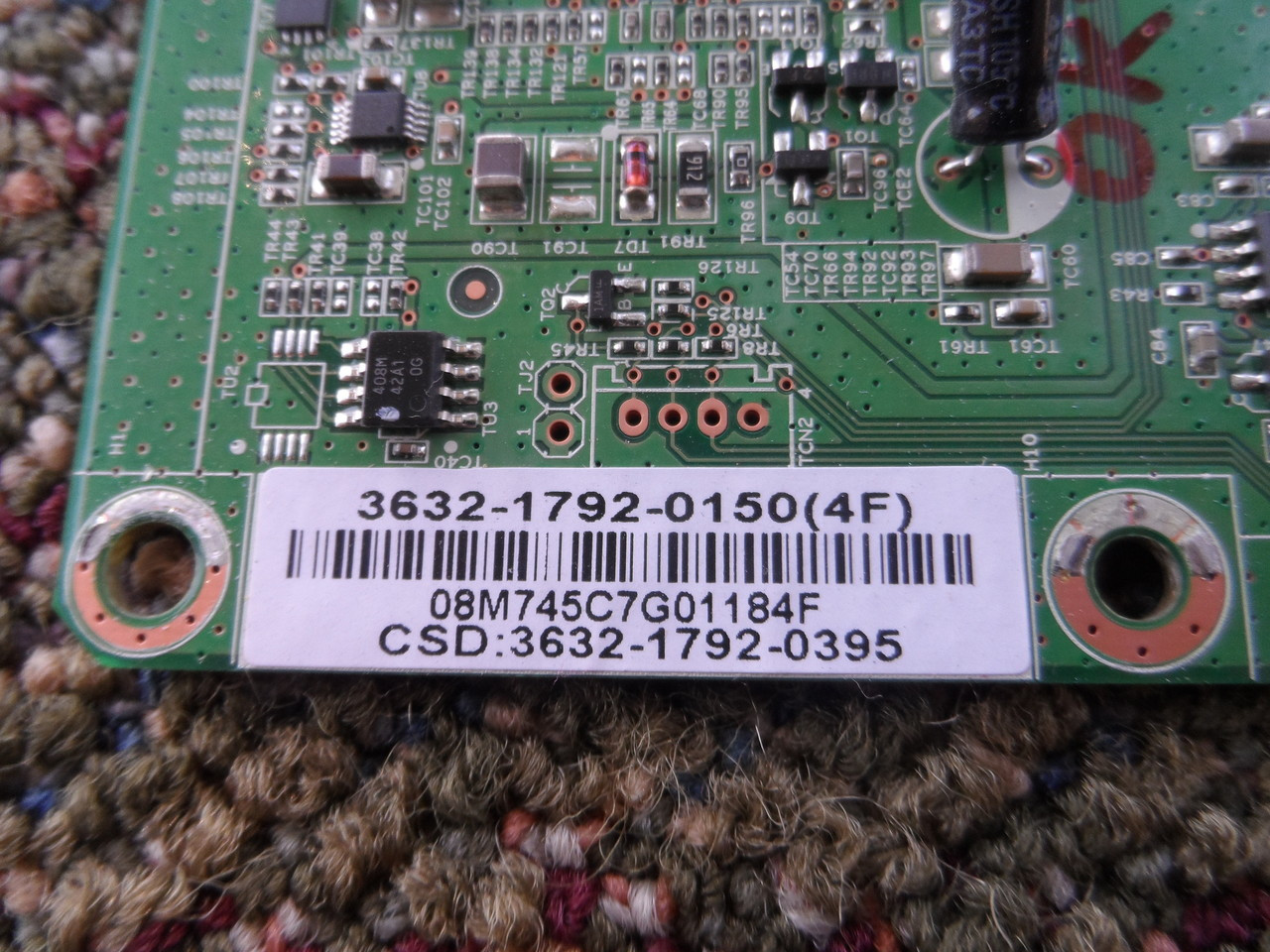 Vizio 3632-1792-0150 Main Board for E321VL