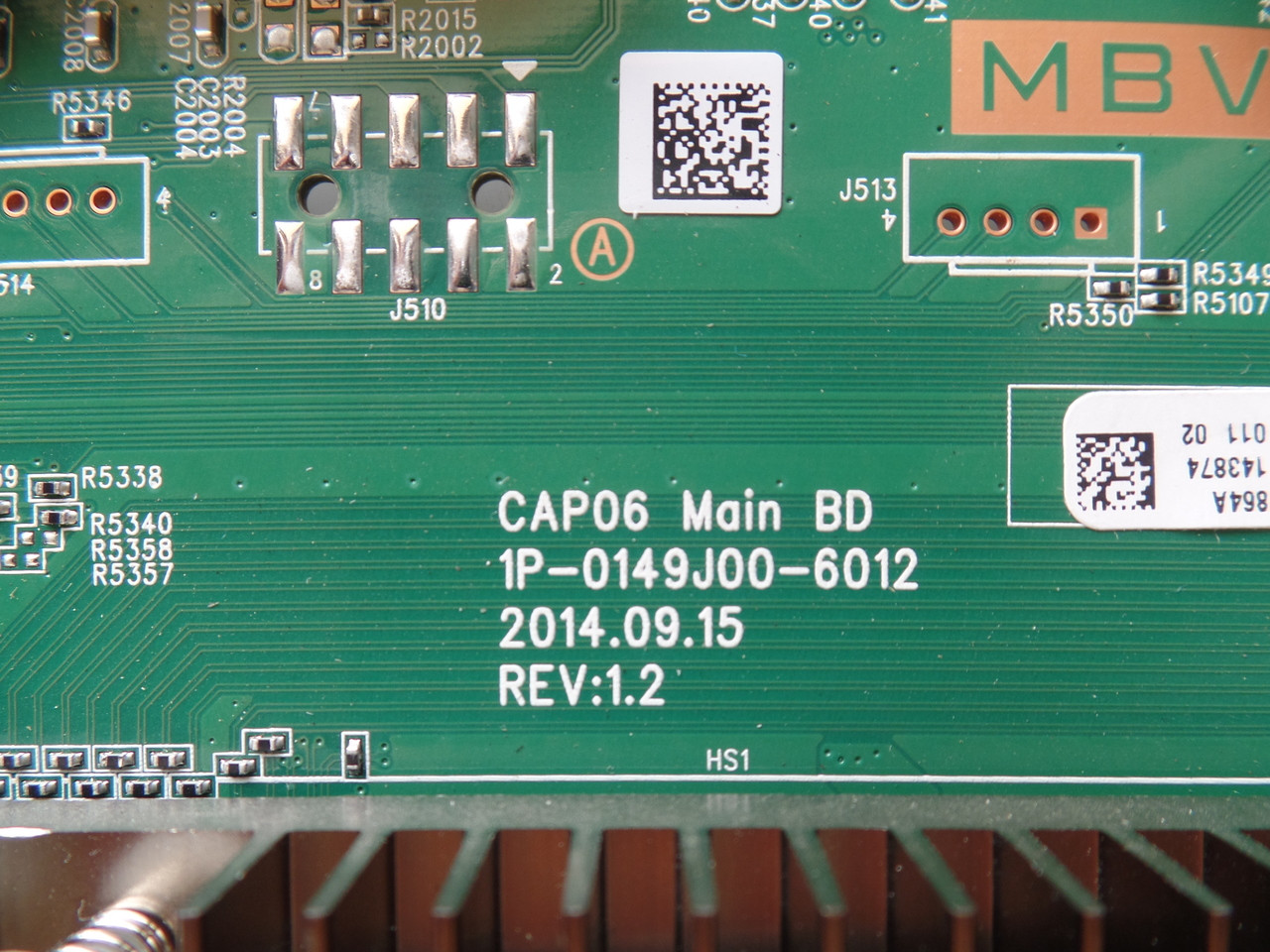 Y8386864S Vizio Main Board for M80-C3 (LFTRSXAS Serial)