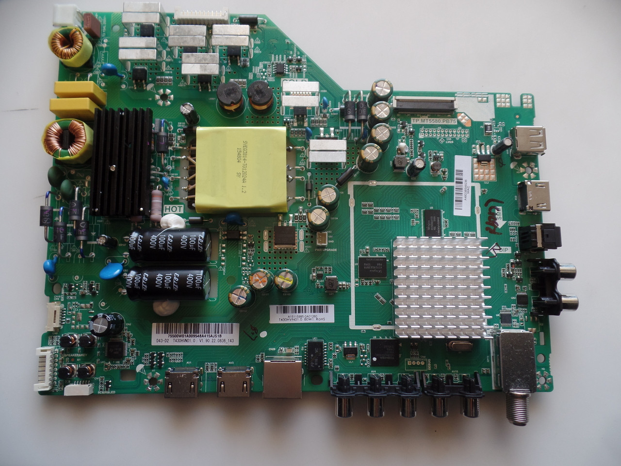 Main Board/Power Supply for Vizio D43-D2 Serial LWZJULAS