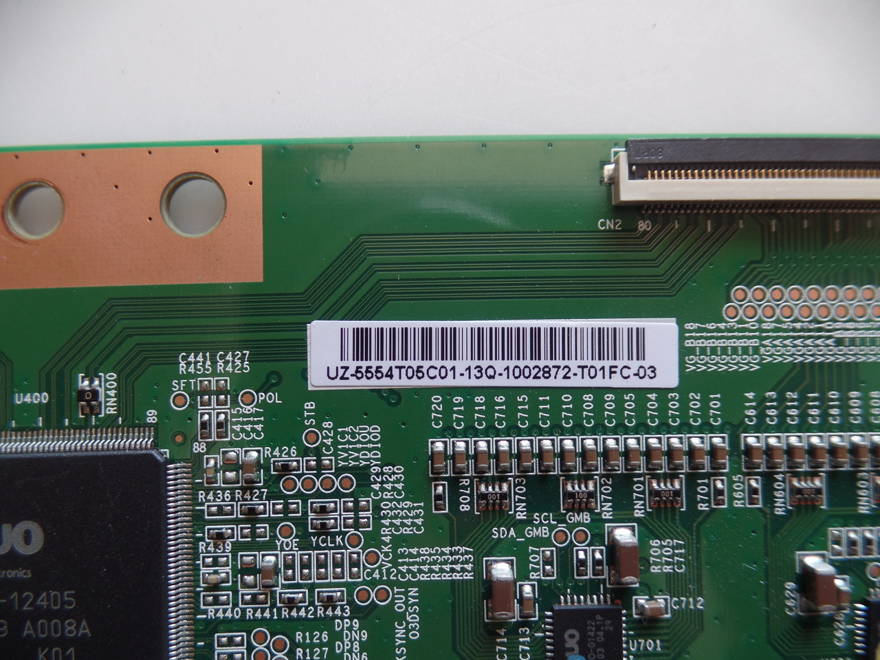 55.54T05.C01 Toshiba T-Con Board for 55SL417U