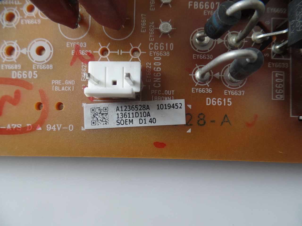 A-1236-528-A, 1-872-987-11 Sony D1 Board