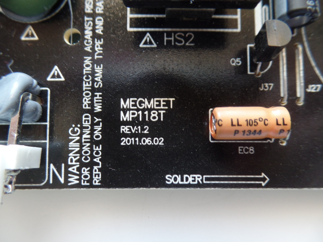 890-PMO-5003 (MP118TFL) Power Supply for Westinghouse