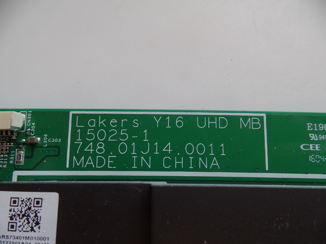 791.01K10.0003 Main Board for Vizio E50U-D2 (LWZ2UGAS/LWZ2UGCS Serial!)