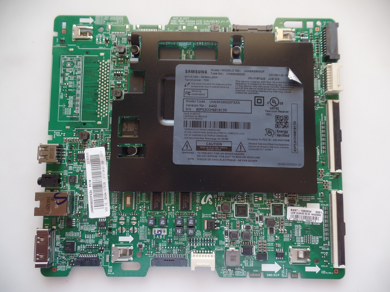 BN94-10763B Samsung Main Board for UN65KS800DFXZA