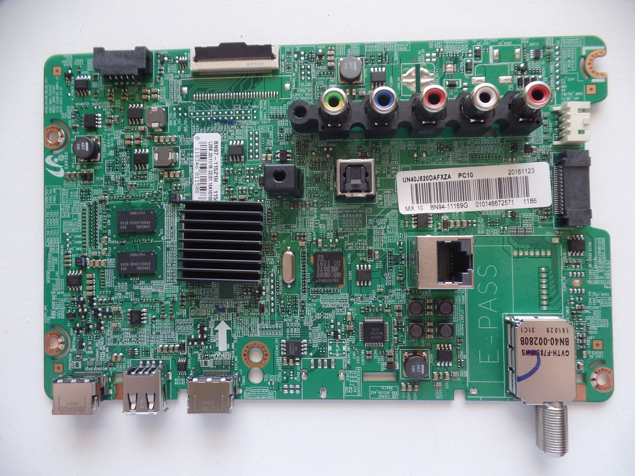 BN94-11169G Samsung Main Board For UN40J520DAFXZA
