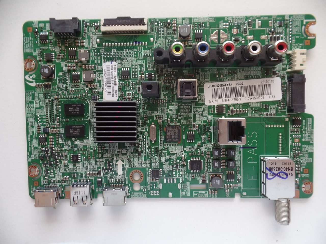 BN94-11796N Main Board for Samsung UN40J520DAFXZA.