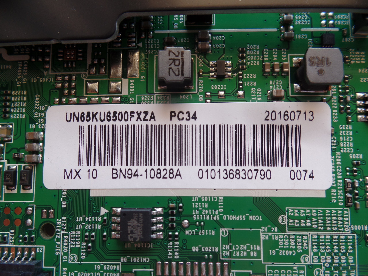BN94-10828A Samsung Main Board for UN65KU6500FXZA (Version FA01)