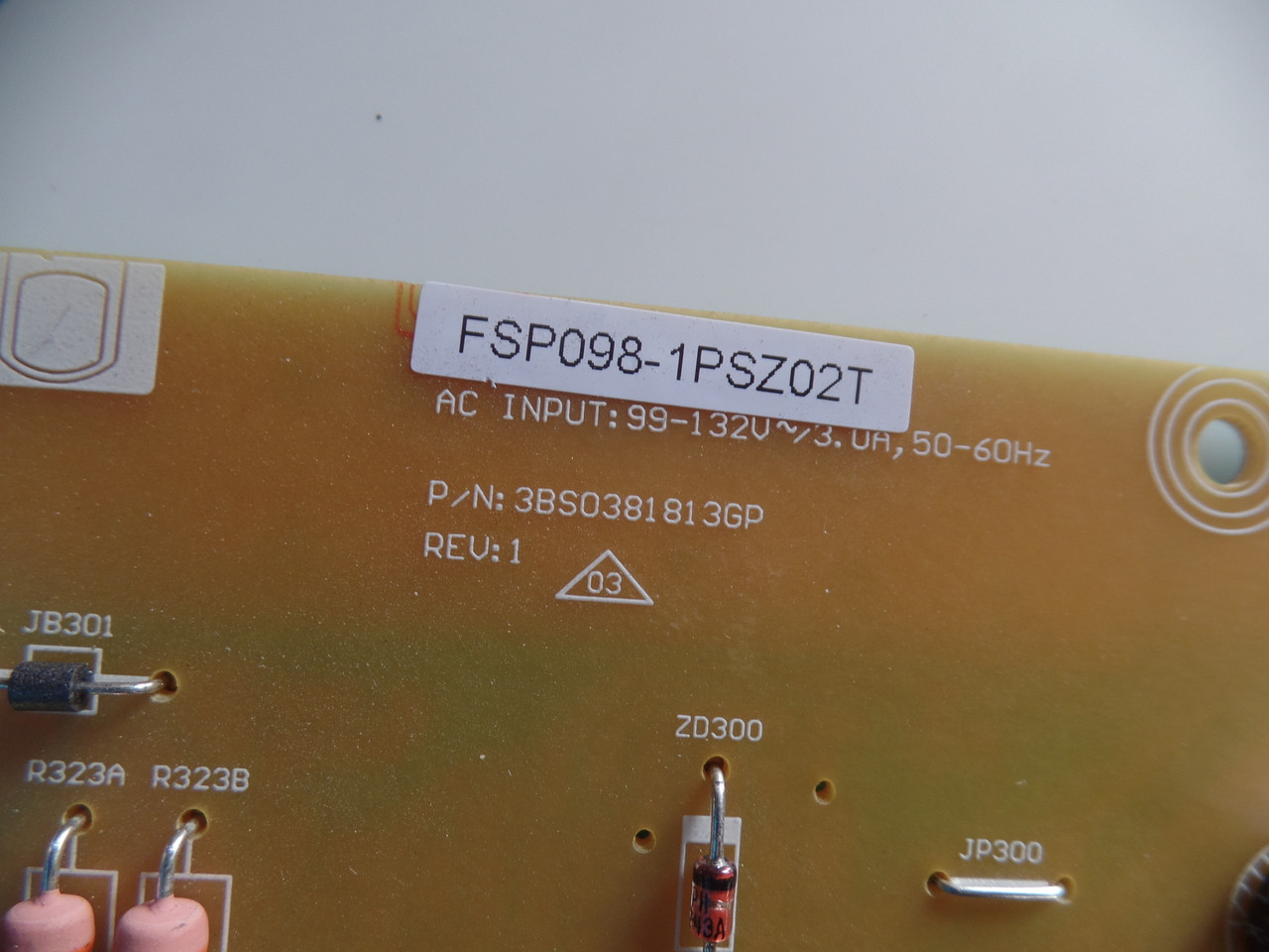 0500-0605-0780 Sharp Power Supply Board Unit