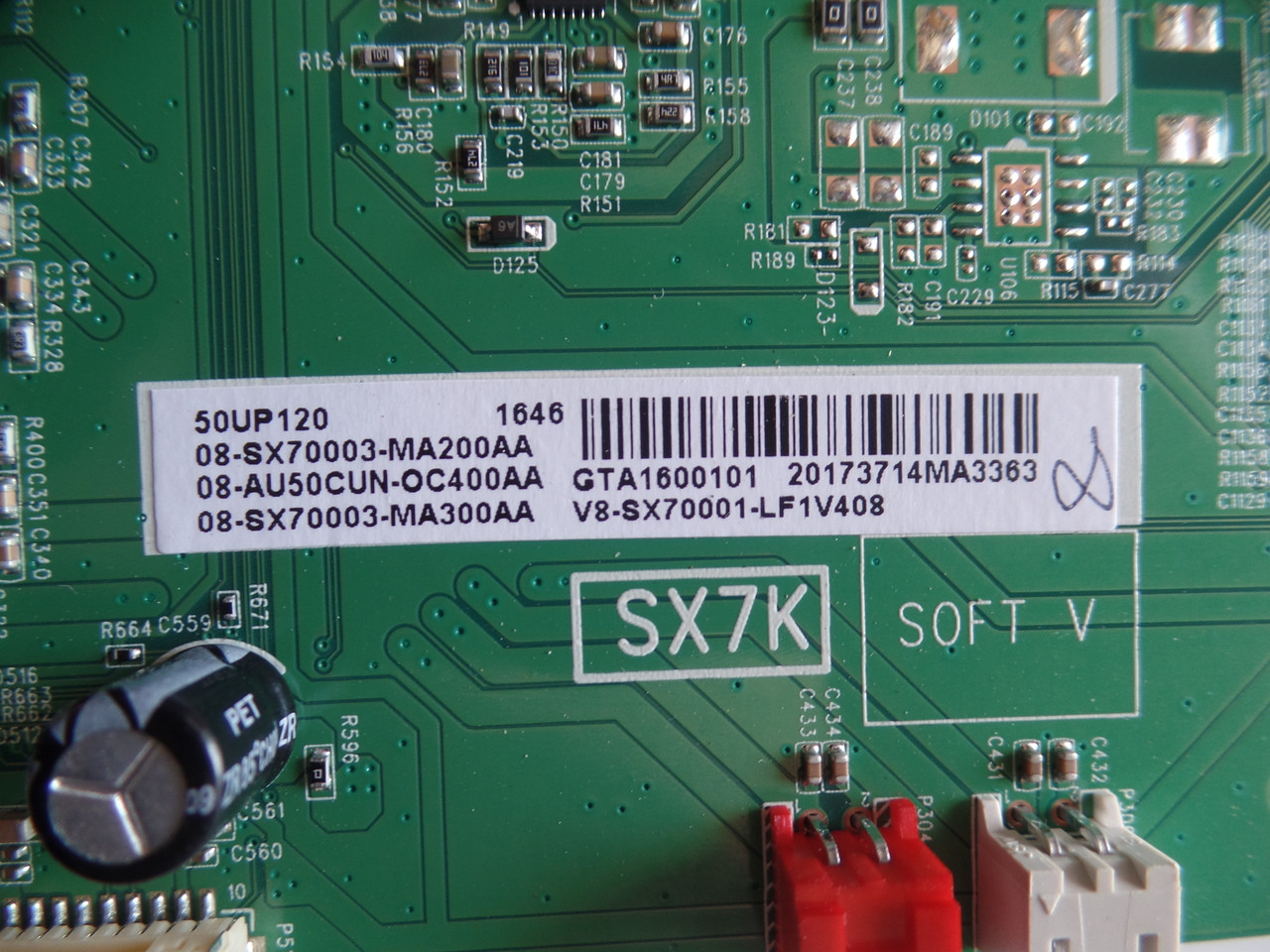 50UP120TEAA TCL Main Board for 50UP120 