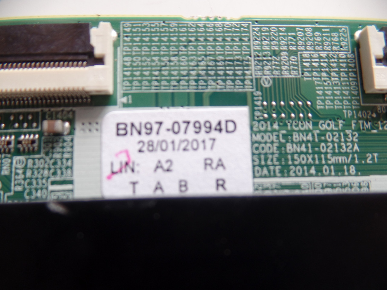 BN96-42346A Samsung T-Con Board For UN60J620DAFXZA