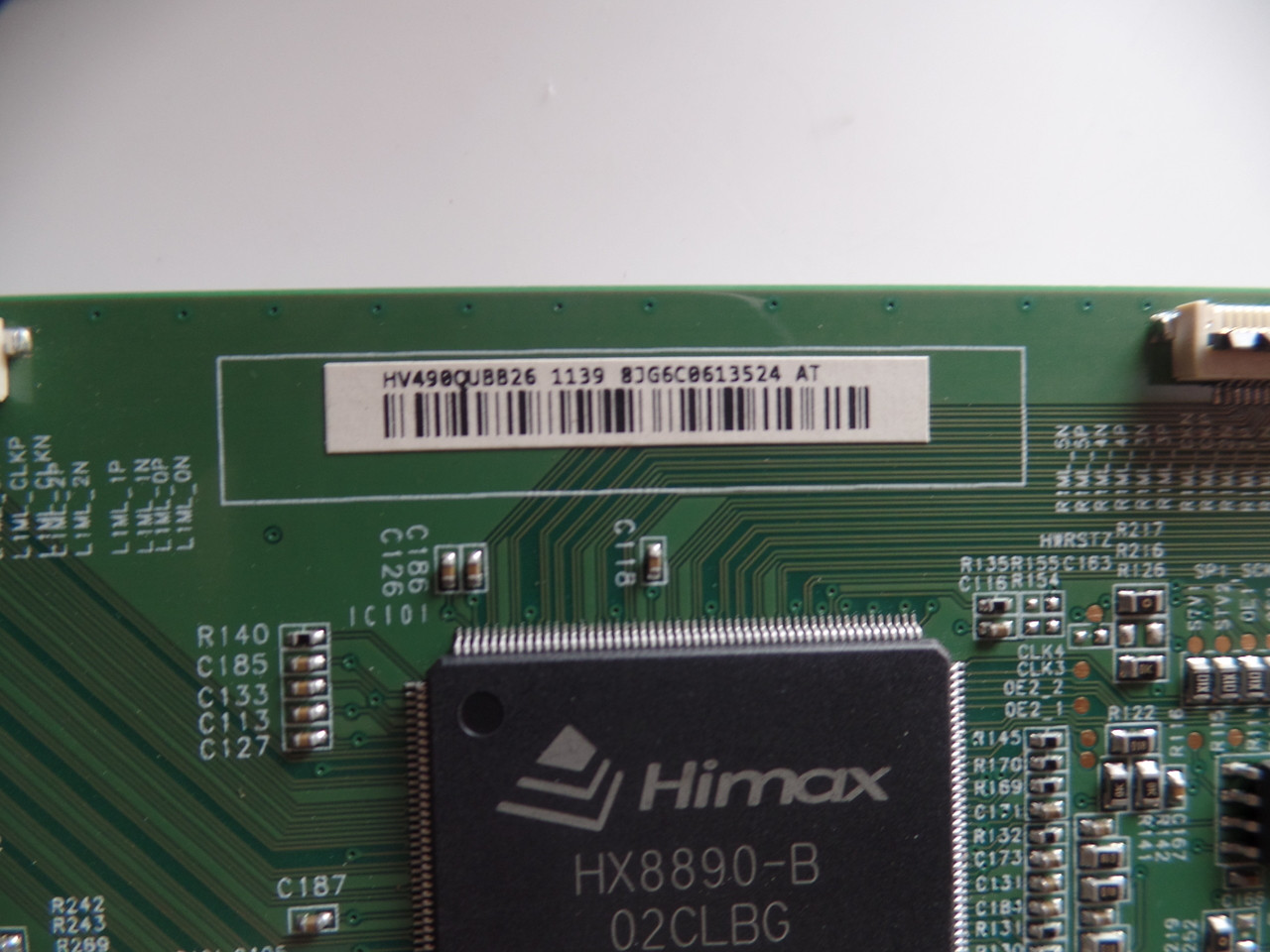 HV490QUBB26 LG T-Con Board