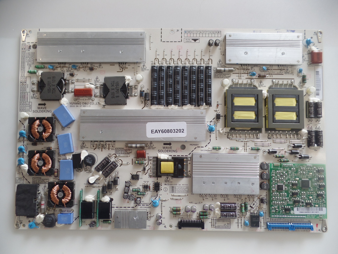 EAY60803202, YP42LPBA LG Power Supply / LED Board