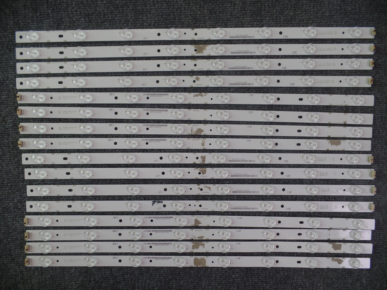 IC-C-VZAA55D699 Vizio Replacement LED Backlight Strips (16)