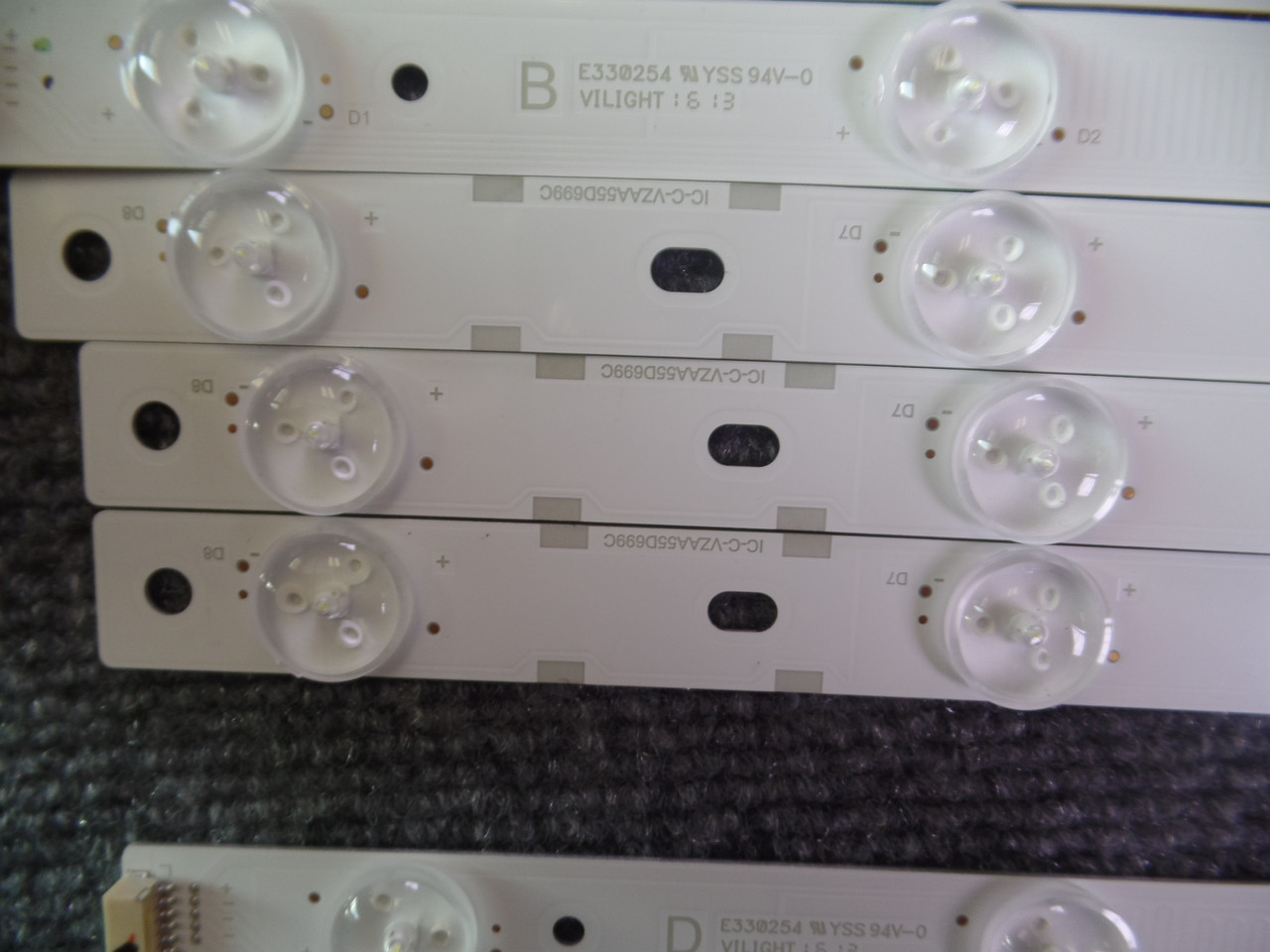 IC-C-VZAA55D699 Vizio Replacement LED Backlight Strips (16)