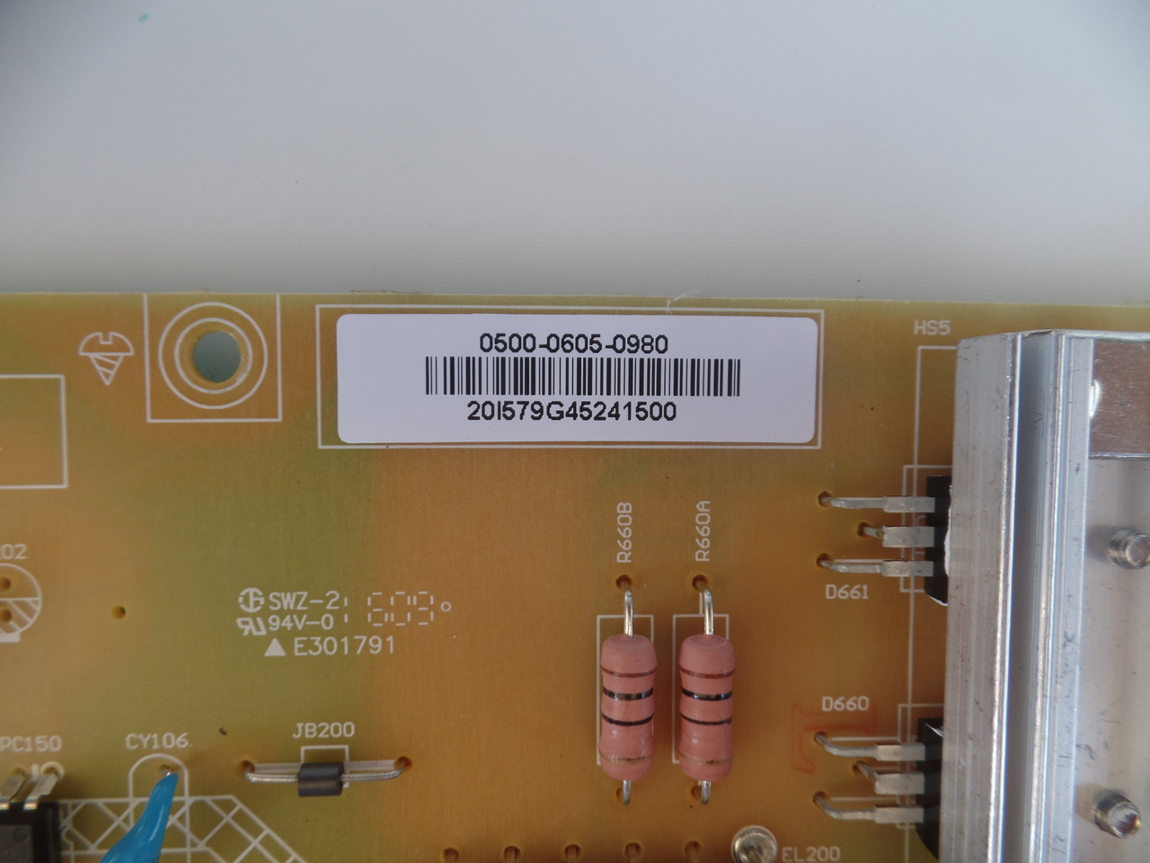 0500-0605-0980 Vizio Power Supply for M55-D0