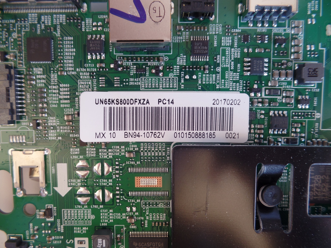 BN94-10762V Samsung Main Board for UN65KS800DFXZA (Serial No FB03)