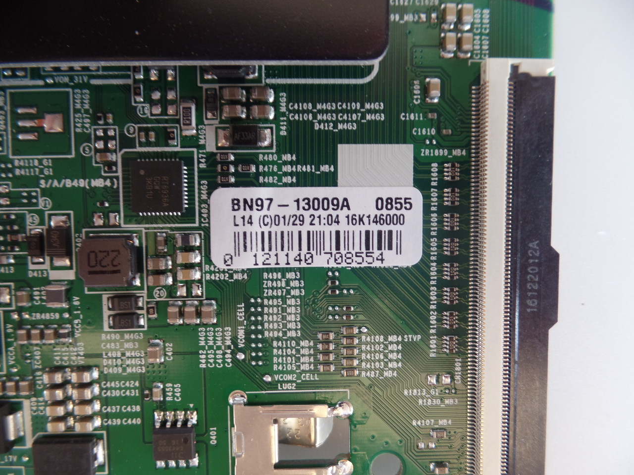 BN94-10762V Samsung Main Board for UN65KS800DFXZA (Serial No FB03)