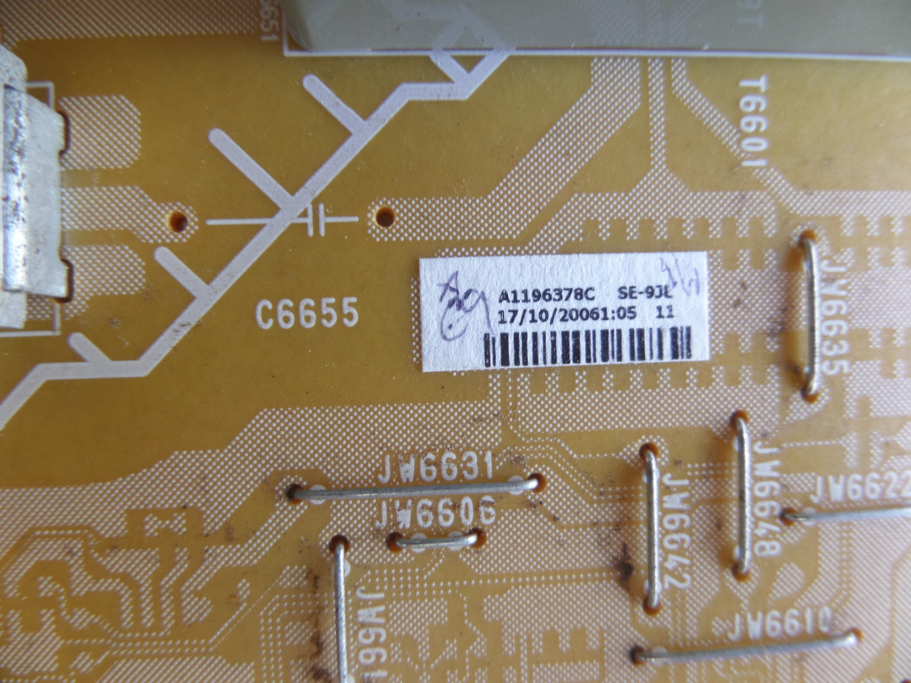 A-1196-378-C  D2 Board for Sony KDL-46XBR2