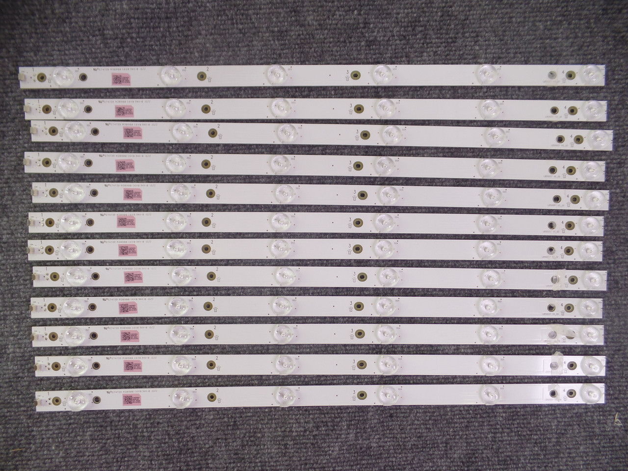 LB50057 Vizio Replacement LED Backlight Strips - 12 Strips