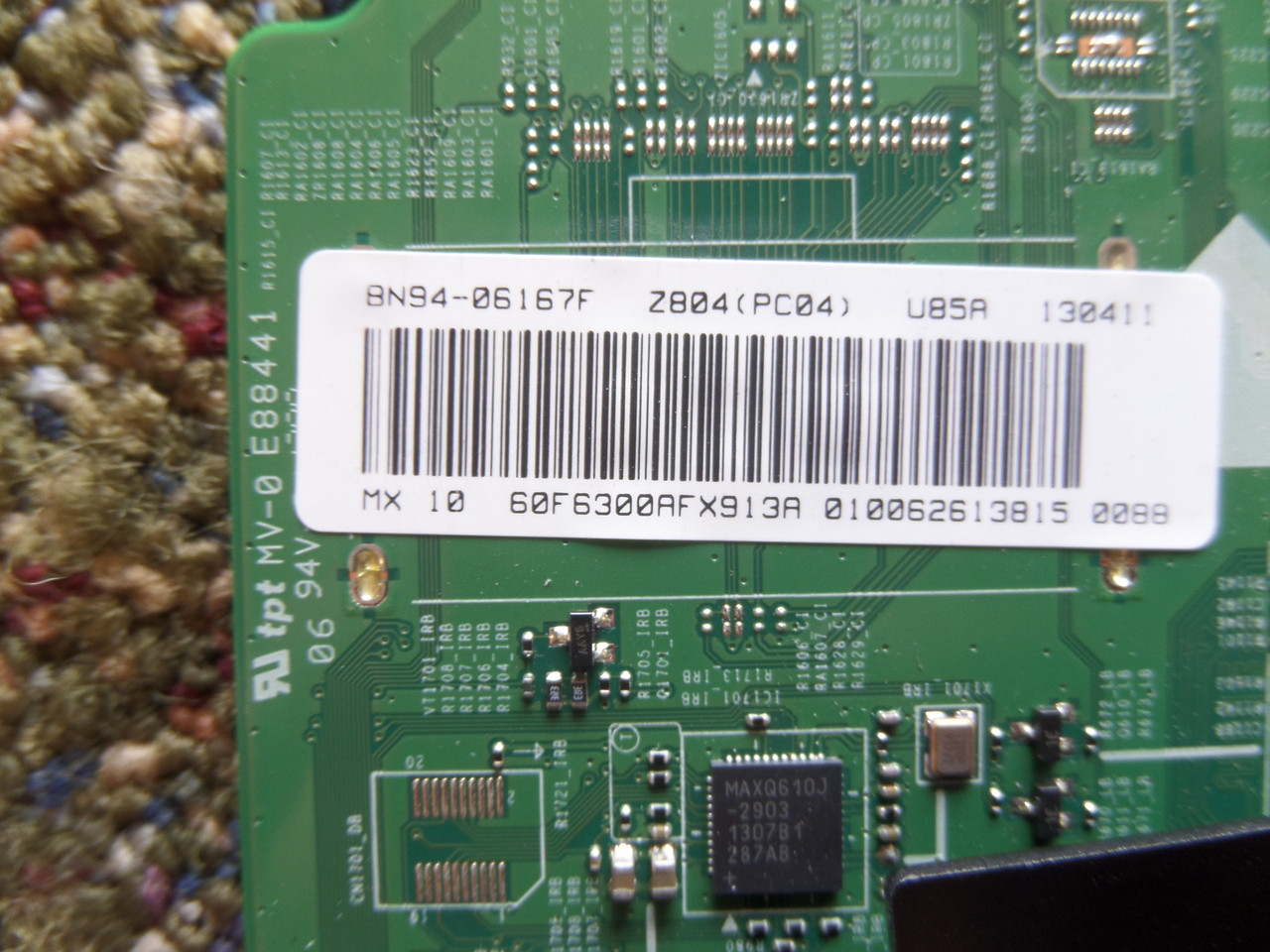 Samsung BN94-06167F Main Board for UN60F6300AFXZA