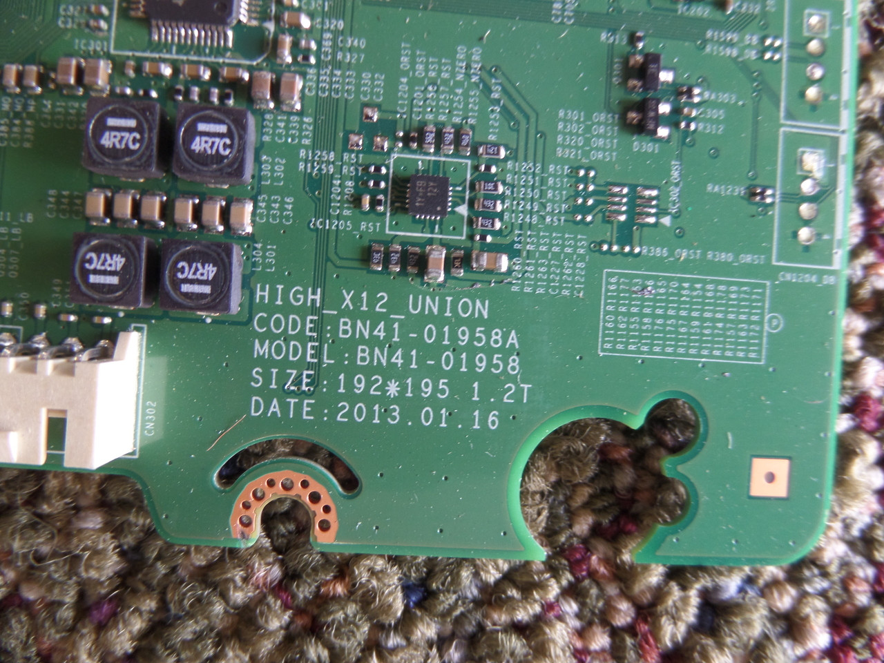 Samsung BN94-06167F Main Board for UN60F6300AFXZA