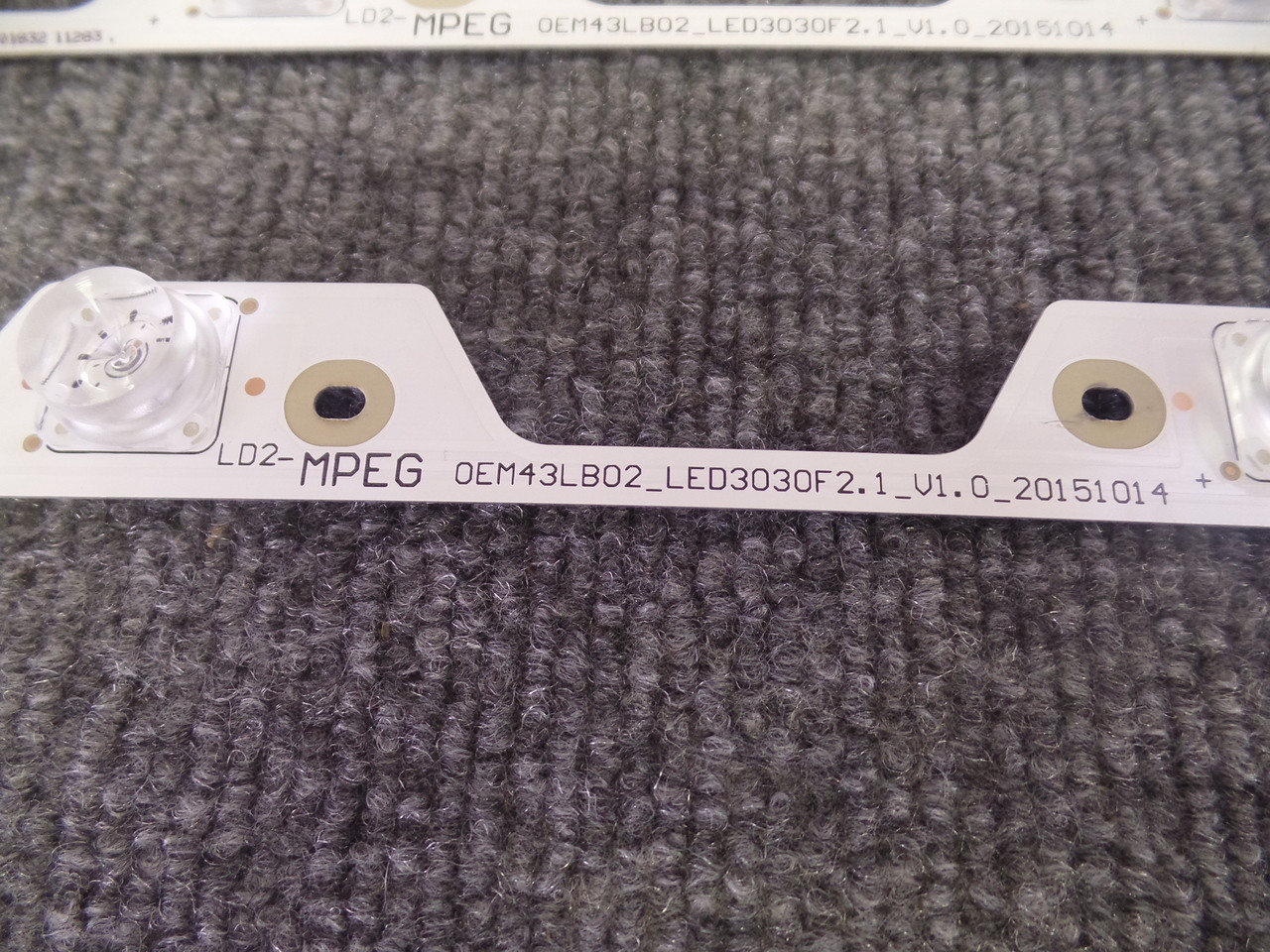 TCL LED Backlight Strips for 43UP130 - 3 Strips