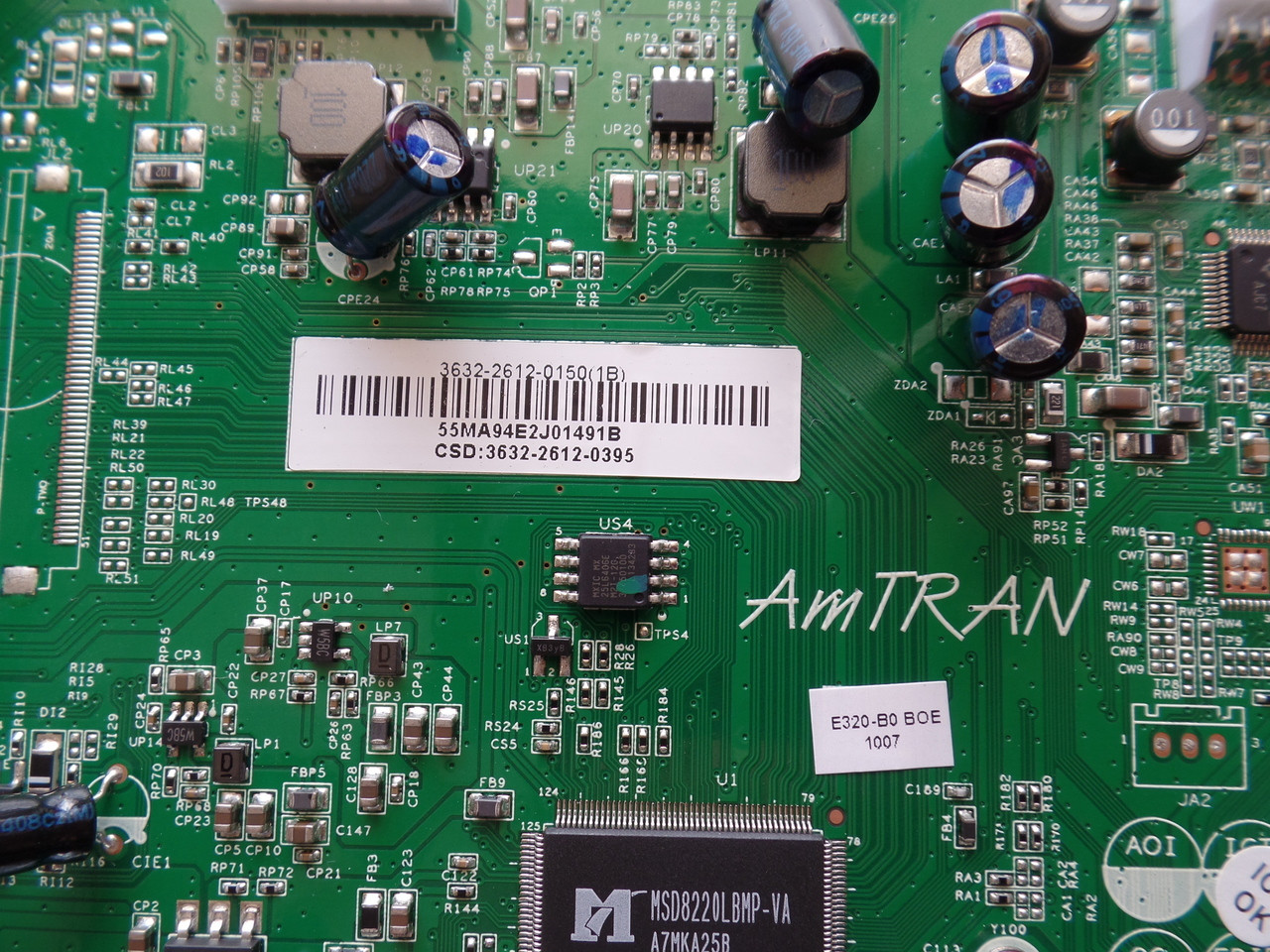 3632-2612-0150 Vizio Main Board for E320-B0