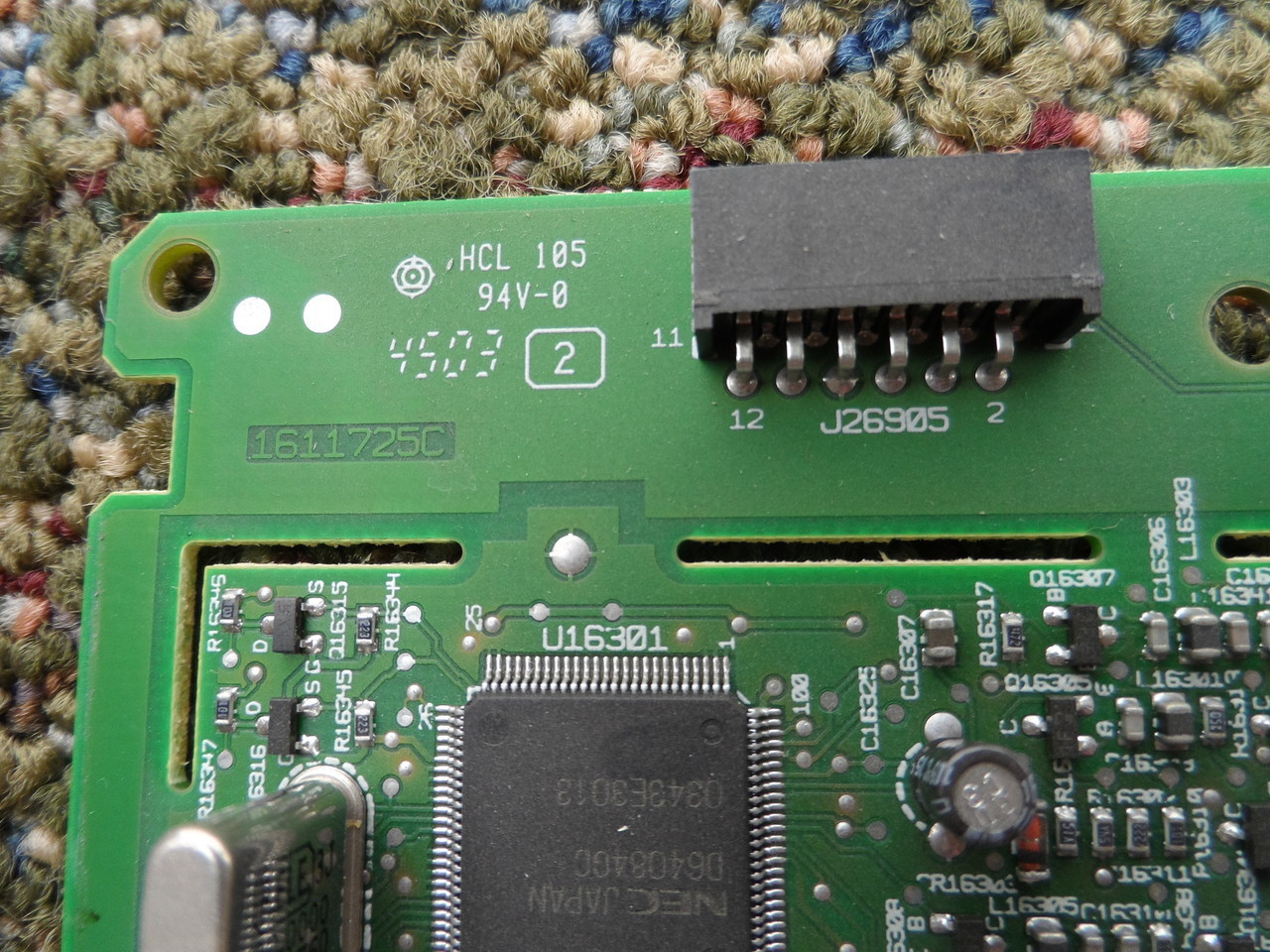 263266, 1611725C RCA A/V Board