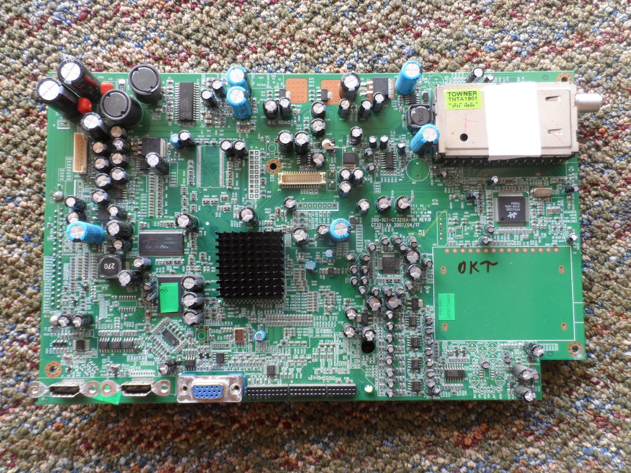 899-KR5-GF3217XA2H, 200-107-GT321XA-BH Polaroid Main Board