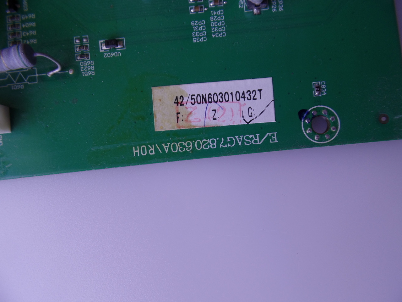 108783-HS HP Tuner and Audio Amp Circuit Board Version 1