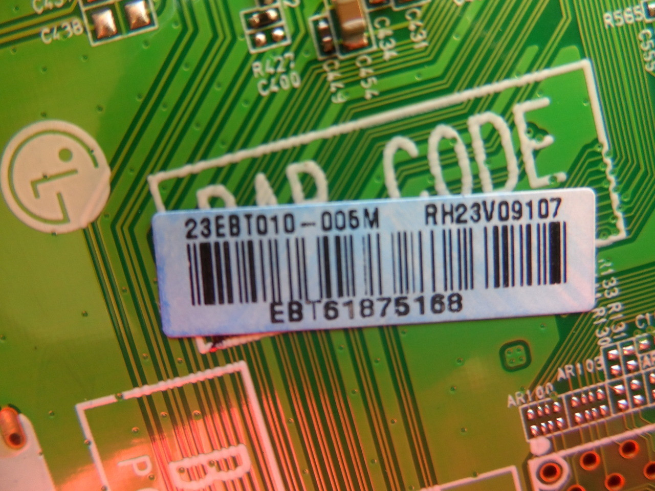 EBT61875168, EAX64280507(1.0) LG Main Board for 50PA5500-UA