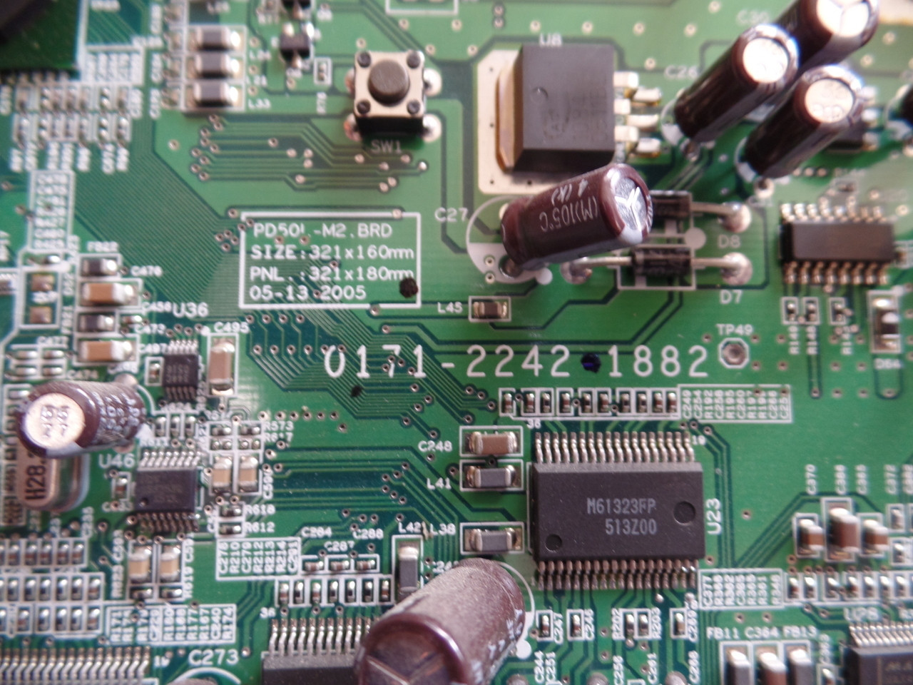 3850-0012-0150, 0171-2242-1882 Vizio Main Board