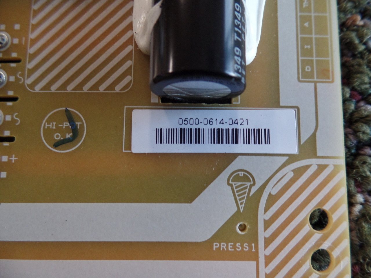 0500-0614-0421 Vizio Power Supply / LED Board